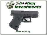 Glock 33 Sub-compact 357 Sig Exc Cond - 1 of 4