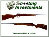 Weatherby Mark V Varmintmaster in 22-250 Rem - 1 of 4
