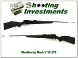 Weatherby Mark V Accumark 30-378 long range big game gun! - 1 of 4