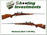Weatherby Mark V Lazermark Customshop 340 Wthy - 1 of 4