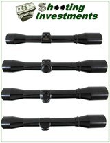 Burris Vintage Fullfield 4x Power Gloss Rifle Scope Exc Cond - 1 of 1