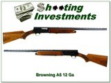 Browning A5 Light 12 67 Belgium blond 28in VR Mod - 1 of 4