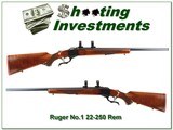 Ruger No.1 V 22-250 Rem Liberty 1976 made Red Pad as new - 1 of 4