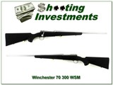 Winchester Model 70 Stainless 300 WSM - 1 of 4