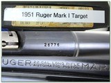 Ruger Mark 1 target 7in 22LR made in 1951 Exc Cond! - 4 of 4