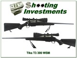 Tikka T3 300 WSM with 4-16 x 50mm scope near new - 1 of 4