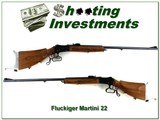 Fluckiger Martini 22 custom 22 target rifle - 1 of 4
