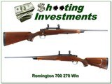 Remington 700 Mountain rifle in 270 Winchester made in 1991 - 1 of 4