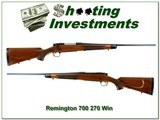 Remington 700 Mountain rifle in 270 Winchester made in 1987 - 1 of 4