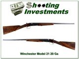 Winchester Model 21 Tournament Skeet 20 Gauge XX all original! - 1 of 4