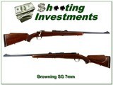 Browning Belgium Safari Grade 7mm Rem unfired collector! - 1 of 4
