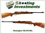 Remington 700 BDL 270 Win custom deluxe made in 1984 Exc Cond - 1 of 4