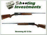 Browning A5 Light 12 72 Belgium Exc Cond Vent Rib - 1 of 4