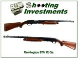 Remington 870 Wingmaster 12 Ga - 1 of 4