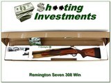 Remington Model Seven 308 Carbine 19in 1 in 10 twist like new - 1 of 4