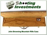 Browning wood display case for the John Browning Mountain rifle - 1 of 2