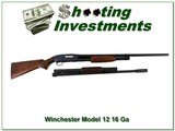 Winchester Model 12 16 Gauge rare 2-barrel set - 1 of 4