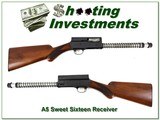 Browning A5 Sweet Sixteen Receiver and stock Belgium 1957 made