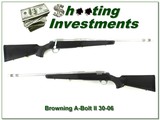 Browning A-Bolt II Stainless Stalker 30-06 w/ BOSS - 1 of 4