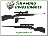Ruger American 22LR with Redfield 6X Exc Cond! - 1 of 4
