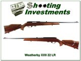 Early Weatherby XXII 22 LR made in Italy by Beretta - 1 of 4
