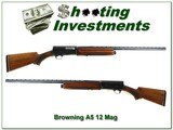 Browning A5 70 Belgium made Magnum 12 30in VR Full