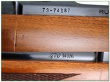 Ruger 77 Red Pad Tang Safety in 270 Win - 4 of 4