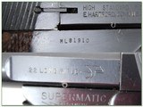 High Standard Supermatic Trophy 22LR collector! - 4 of 4