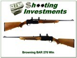 Browning BAR 69 Belgium Steel Receiver 270 Win