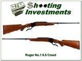 Ruger No.1 hard to find Red Pad lightweight in 6.5 Creedmoor! - 1 of 4