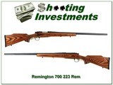 Remington 700 Varmint 223 Rem 26in Heavy Barrel Laminated stock! - 1 of 4