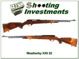 Weatherby XXII 22 LR harder to find Tube XX Wood very nice! - 1 of 4