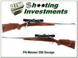 FN Mauser made in 1951 all original in 250 /3000 Savage Exc Cond! - 1 of 4