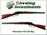 Winchester 1873 unfired 20in 357 Magnum - 1 of 4