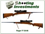 Ruger 77 Custom “Montana Mountain Rifle” in 25-06 Rem - 1 of 4