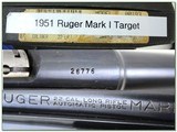 Ruger Mark 1 target 7in 22LR made in 1951 Exc Cond! - 4 of 4