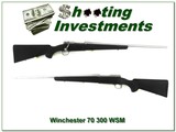 Winchester Model 70 Stainless 300 WSM Classic New Haven - 1 of 4