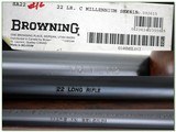 Browning 22 Auto Millennium Engraved Rare in box! - 4 of 4