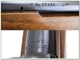 Sako L461 Vixen in 222 Remington pre-Garcia Bofors Steel barrel! - 4 of 4