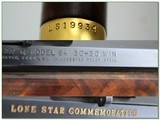 Winchester 94 30-30 Lone Star Commemorative 26in rifle made in 1970 - 4 of 4