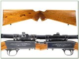 Browning 22 Auto 1964 Belgium made Blond 22 LR w scope - 2 of 4