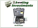 FN Hi Power 40 S&W with 9mm conversion kit 6 mags in case - 1 of 4