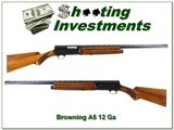 Browning A5 Light 12 26in VR IC Exc Cond! - 1 of 4