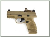 FN 509 Compact Flat Dark Earth with ADC Red Dot in box - 2 of 4