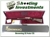 Browning 22 Auto Belgium custom shop hand engraved Grade III - 1 of 4