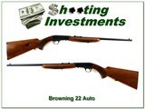 Browning 22 Auto Thumbwheel 58 Belgium Exc Cond! - 1 of 4