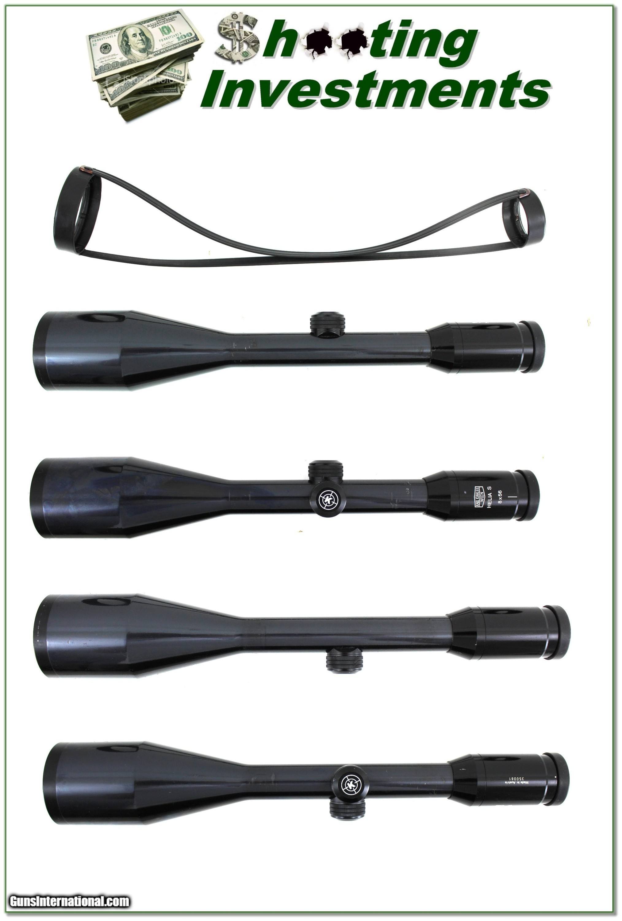 Karl Kahles Helia S Rifle Scope Austria Vintage 8X56mm