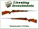 Weatherby Mark V Deluxe 7mm Wthy German made collector! - 1 of 4
