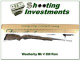 Weatherby Mark V rare Ultralight in 280 Rem LNIB! - 1 of 4