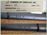 Kimber 82 Classic Kimber of Oregon 22LR NIB! 2 consecutive serial numbers! - 4 of 4